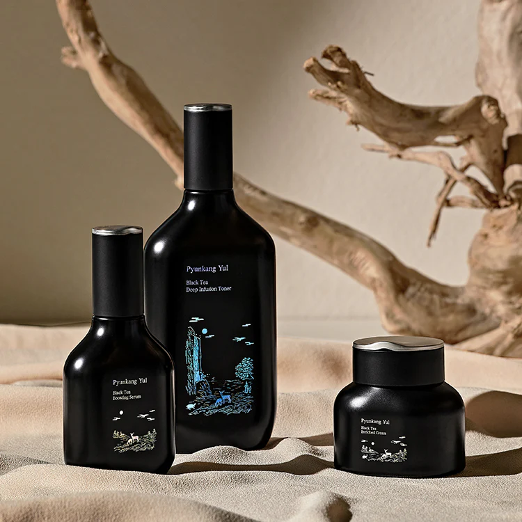 PYUNKANG YUL Black Tea Line Gift Set (Toner,Serum,Cream) - Image 2