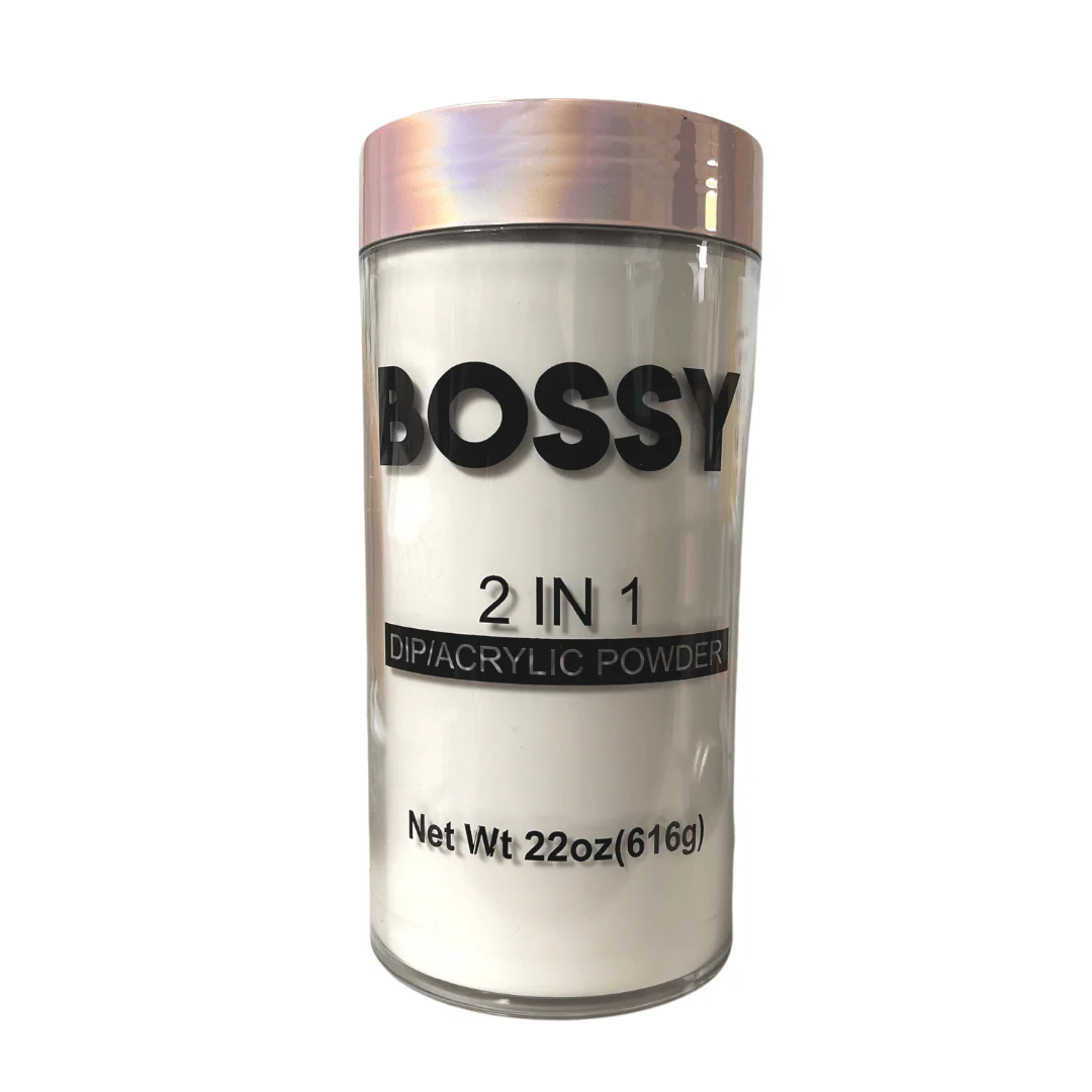 Bossy 2 In 1 Acrylic & Dip Powder Cover Natural (2 Sizes) - Image 2