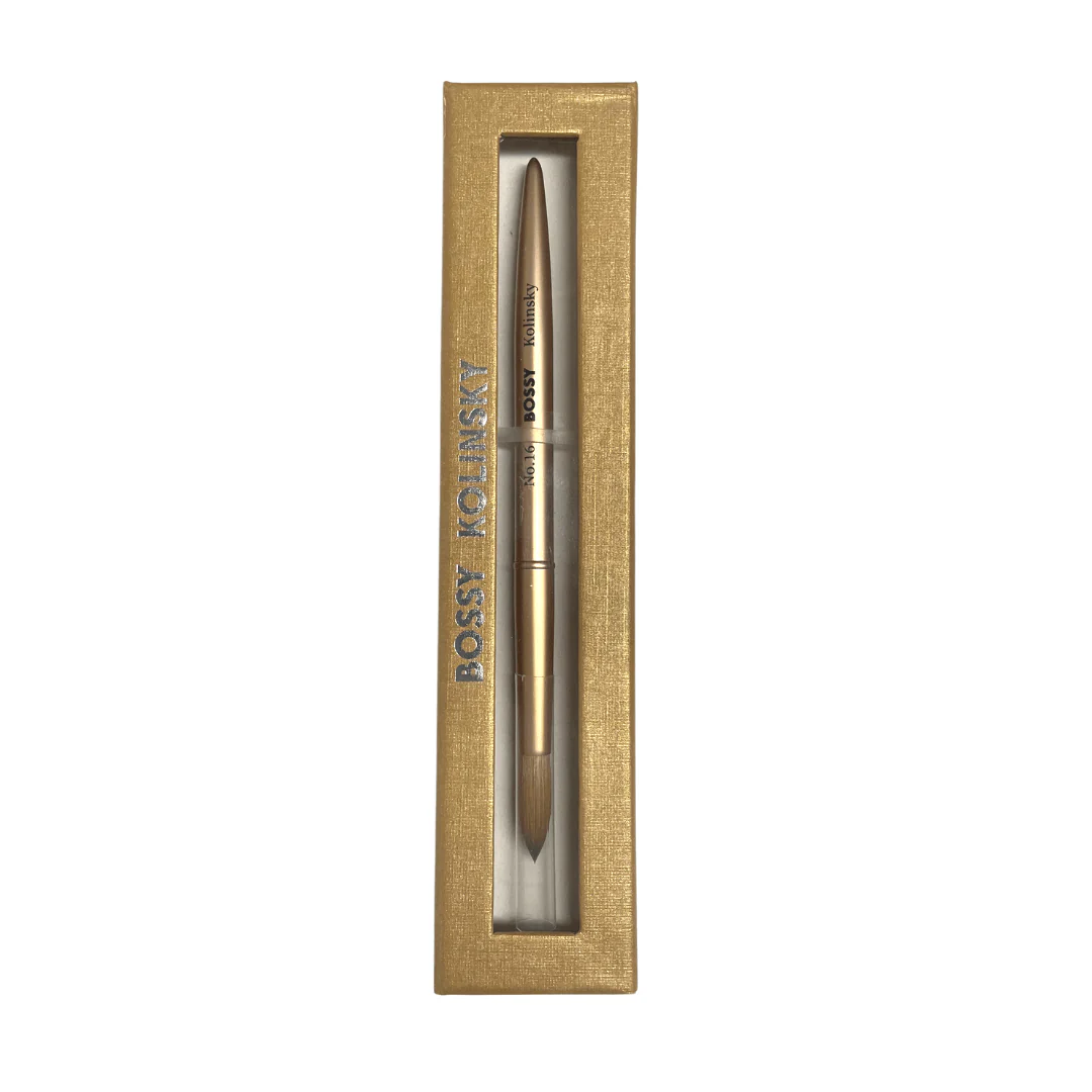 BOSSY Acrylic Brush Gold Premium - Image 3