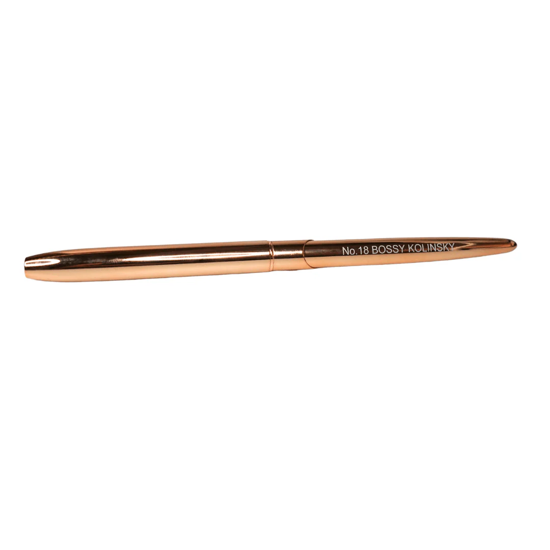 BOSSY Acrylic Brush Gold Premium Kolinsky - Image 6