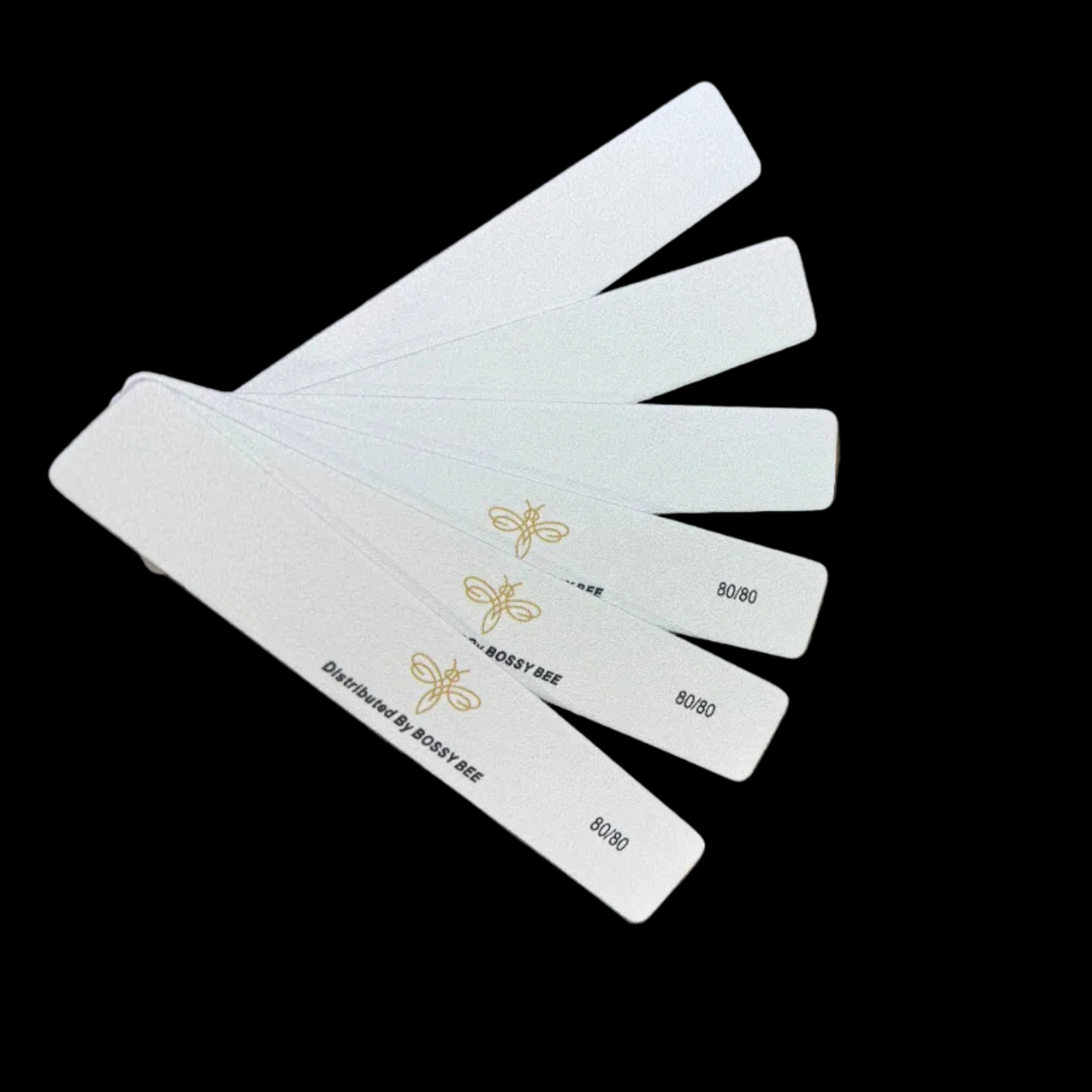 Bossy Bee Nail File Jumbo Square White (Thick foam) - Image 3