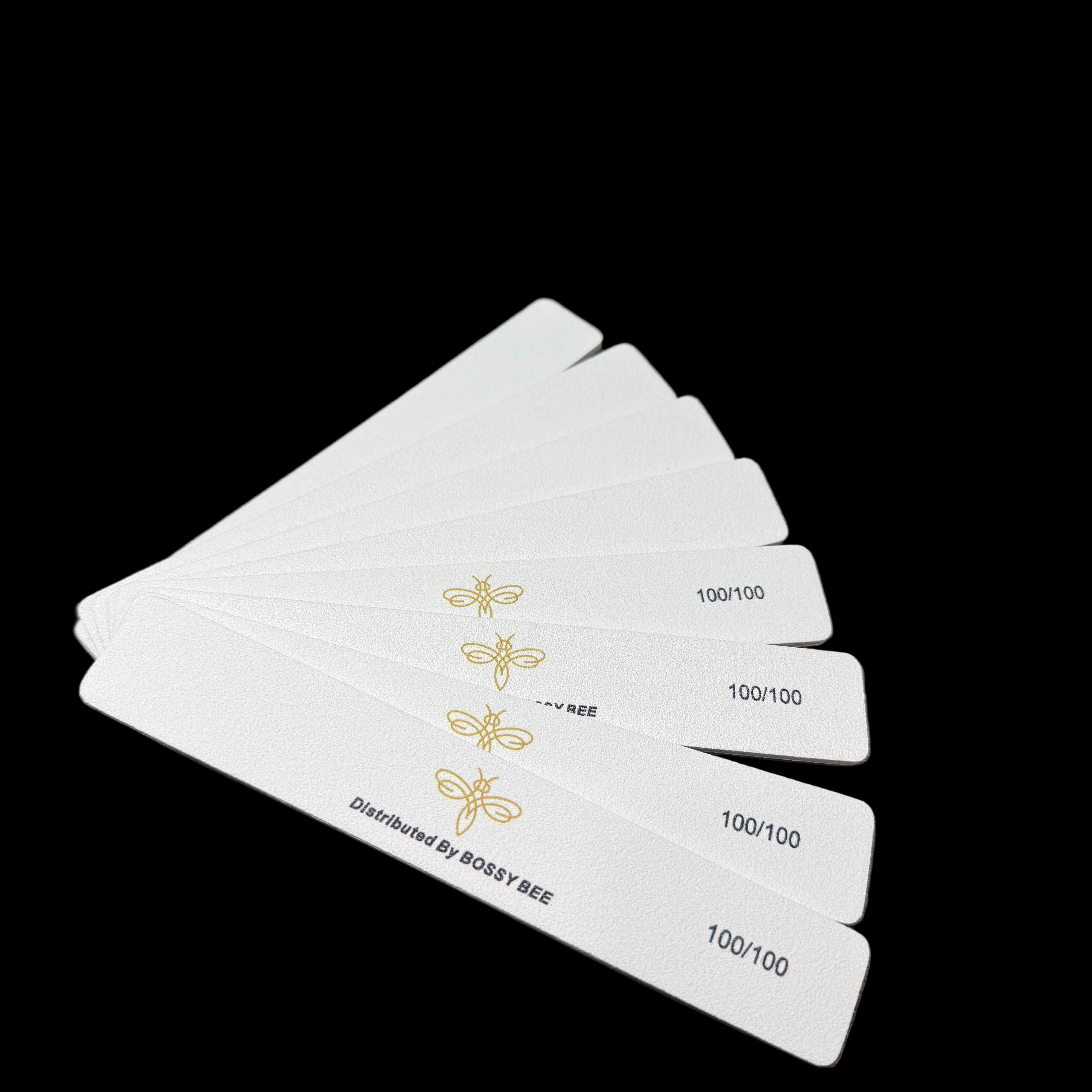 Bossy Bee Nail File Jumbo Square White (Thick foam) - Image 4