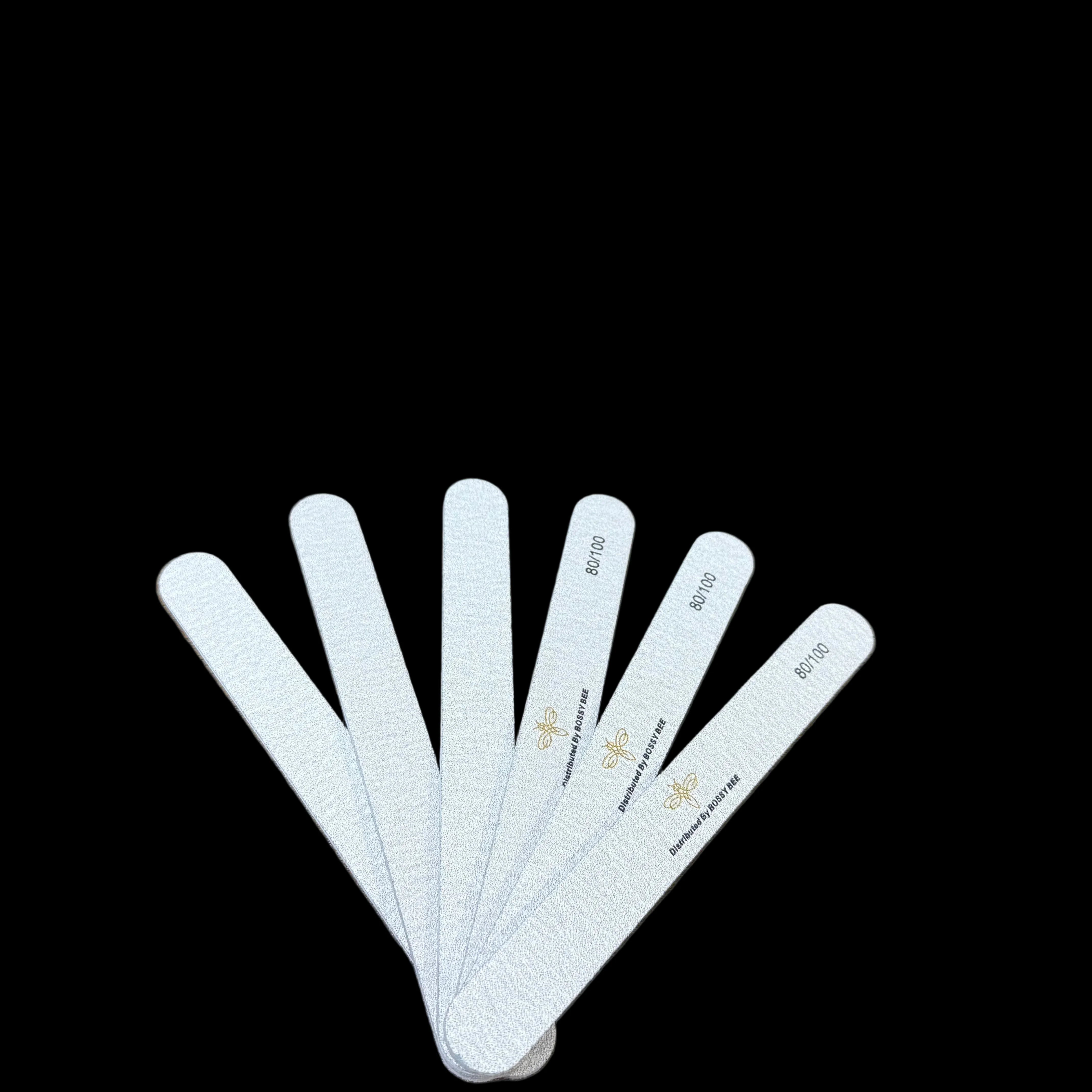 Bossy Bee Nail File Regular Zebra (Thick foam) - Image 3