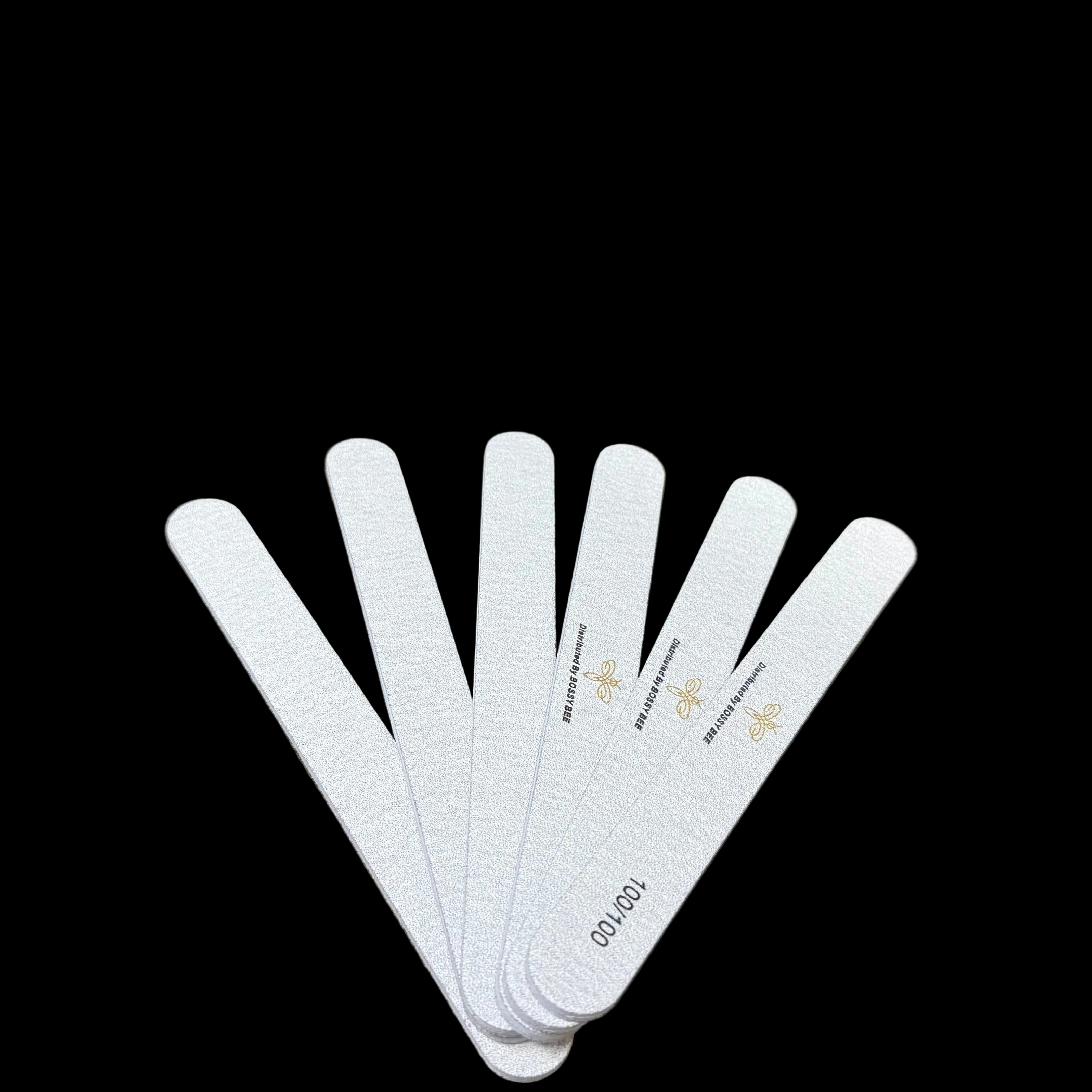 Bossy Bee Nail File Regular Zebra (Thick foam) - Image 4