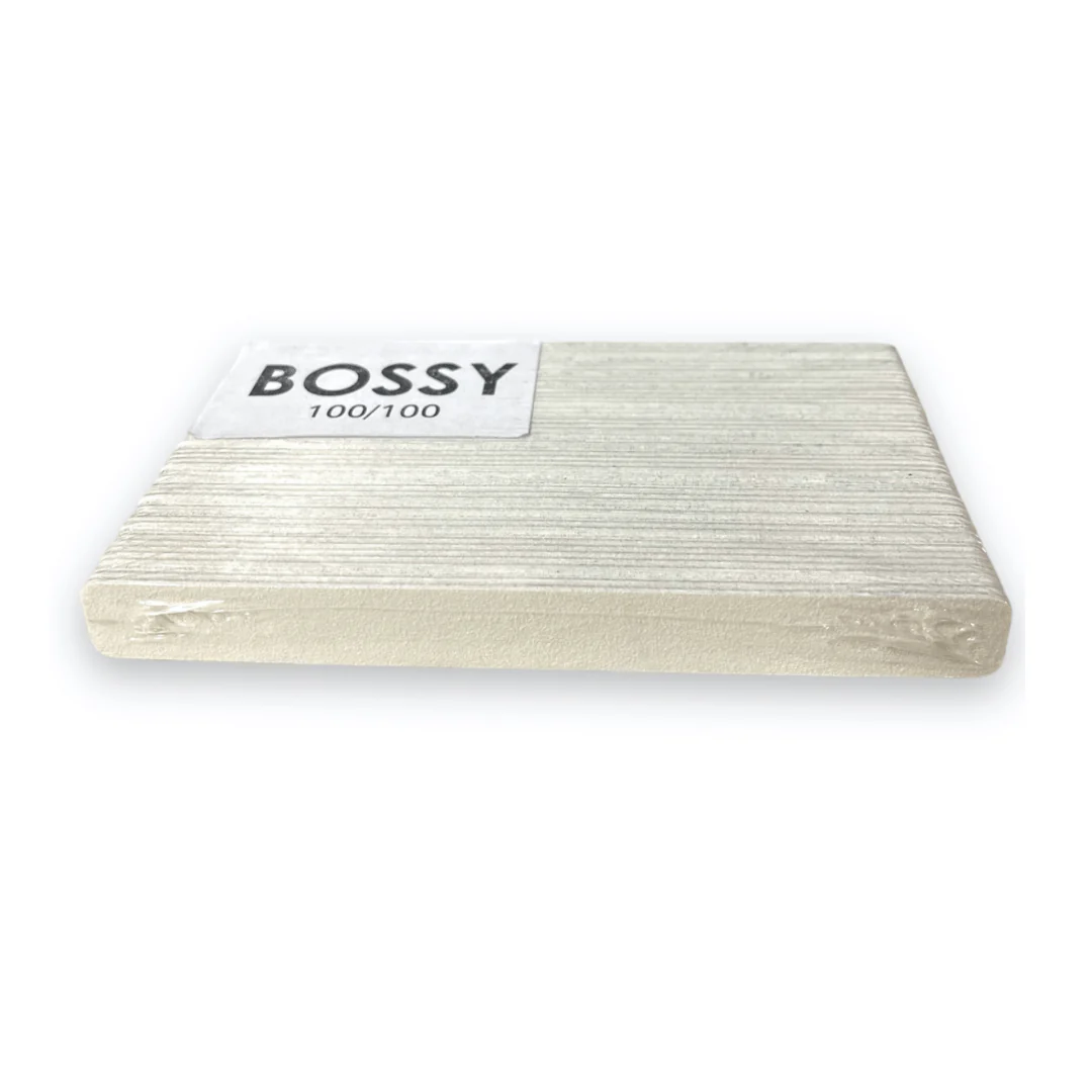 BOSSY File Mini square WHITE (100/100) - Image 2