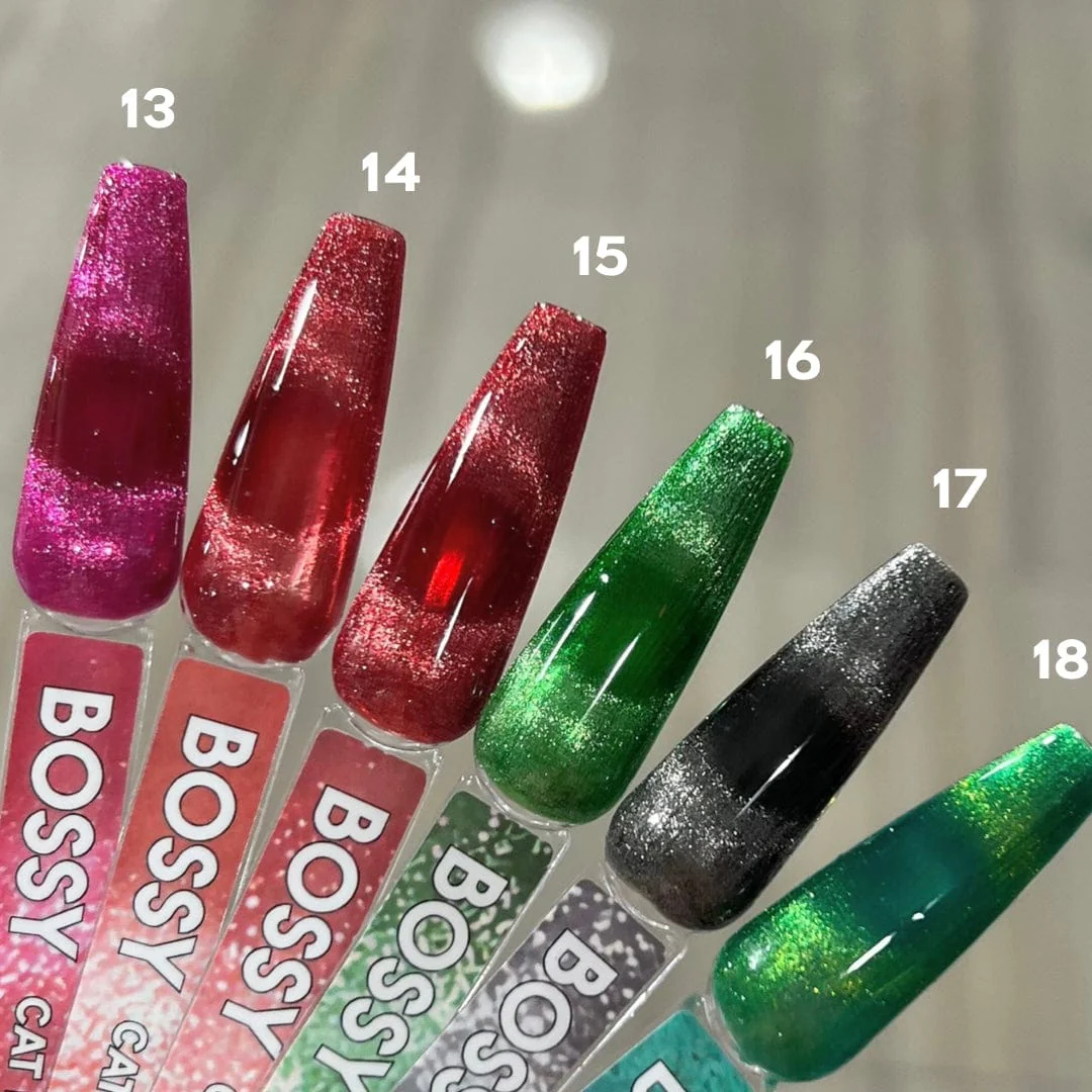 Bossy Gel Polish Supreme Cat Eye (15 ml) 013 - Image 2