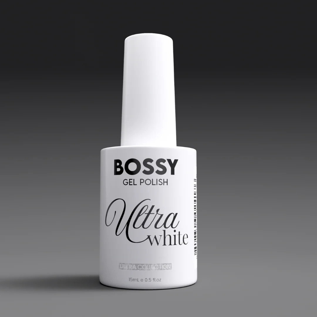 Bossy Gel Ultra White Gel Polish 15mL