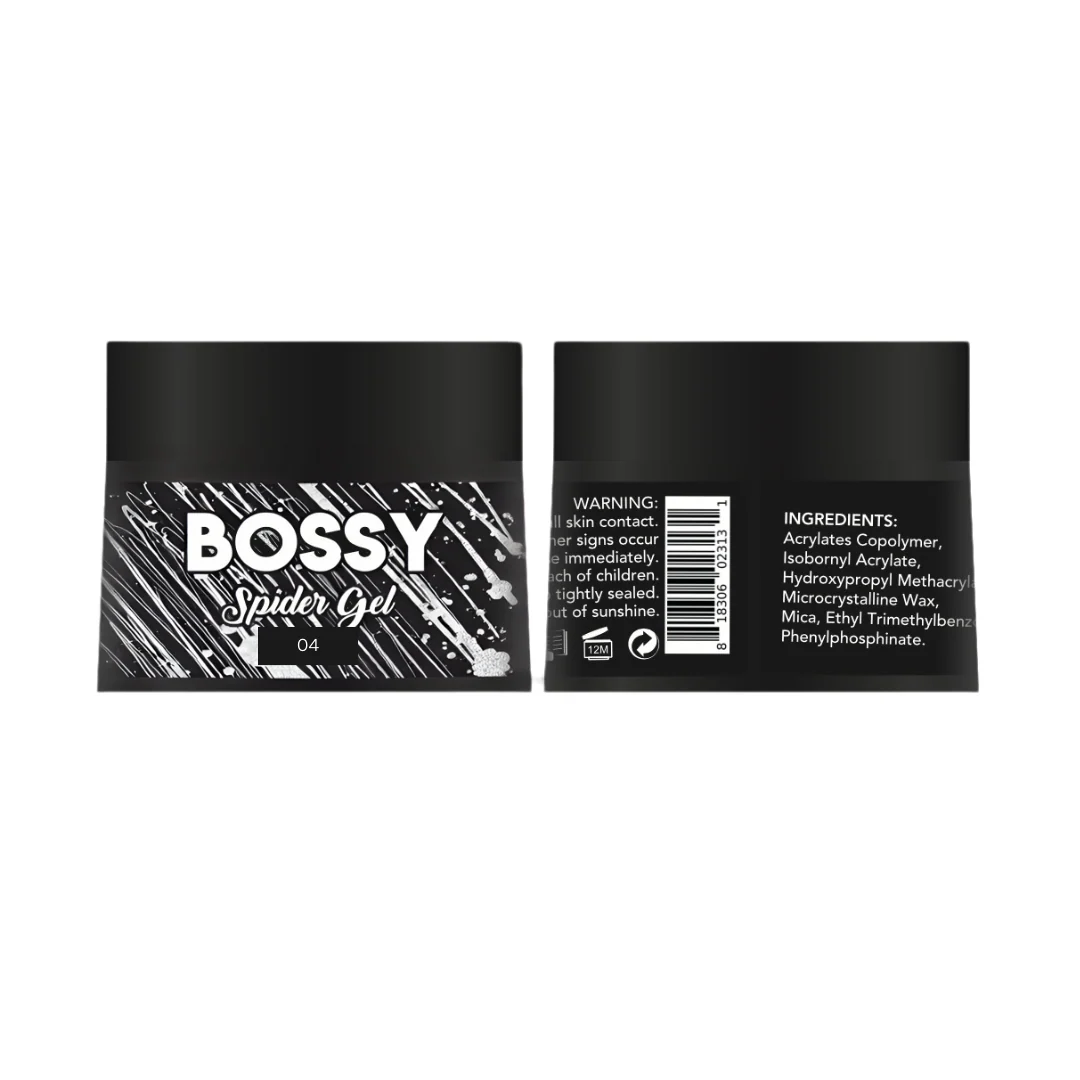 BOSSY Spider Gel (15g) 04 White - Image 2