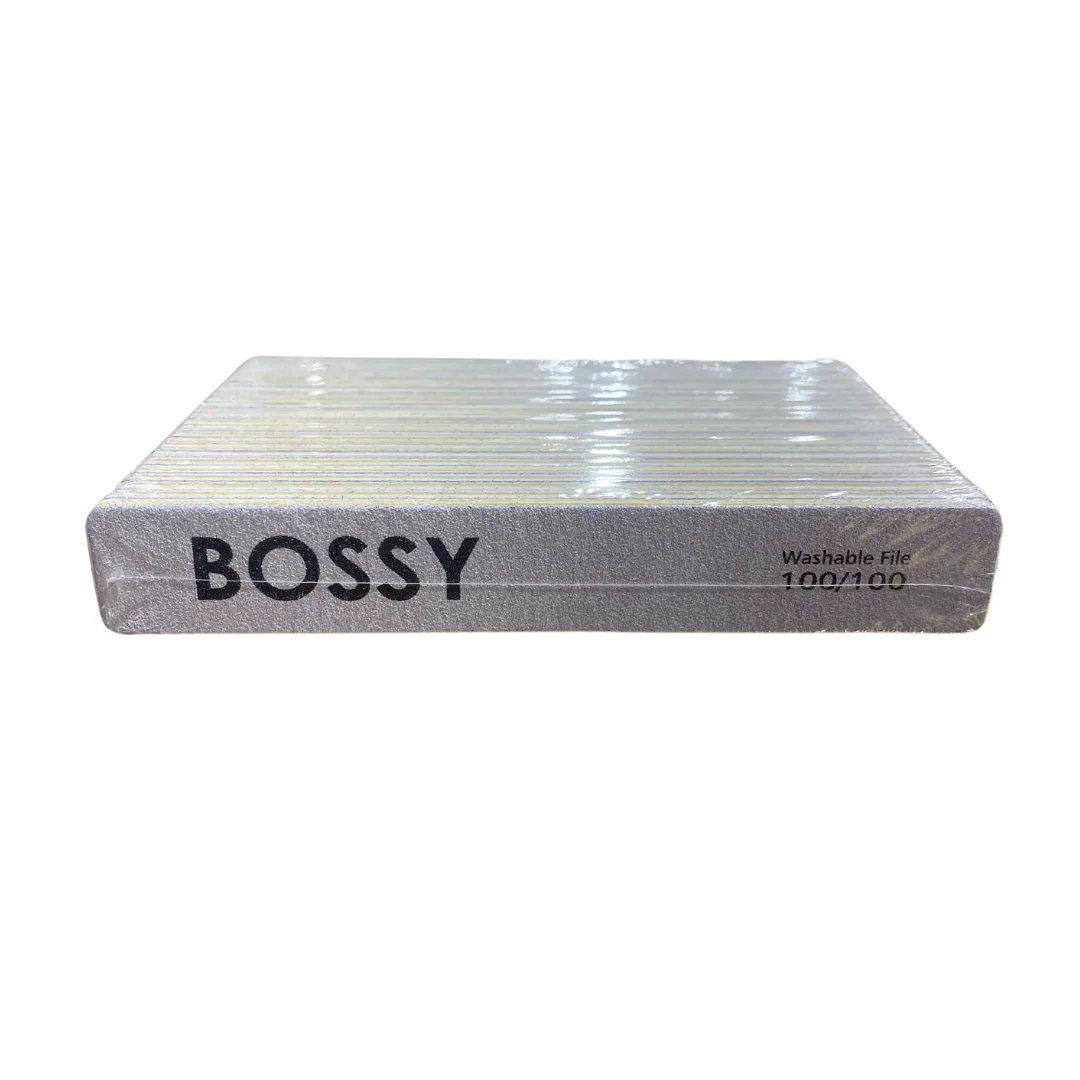 BOSSY Washable File Jumbo (Square) ZEBRA (100/100) - Image 2