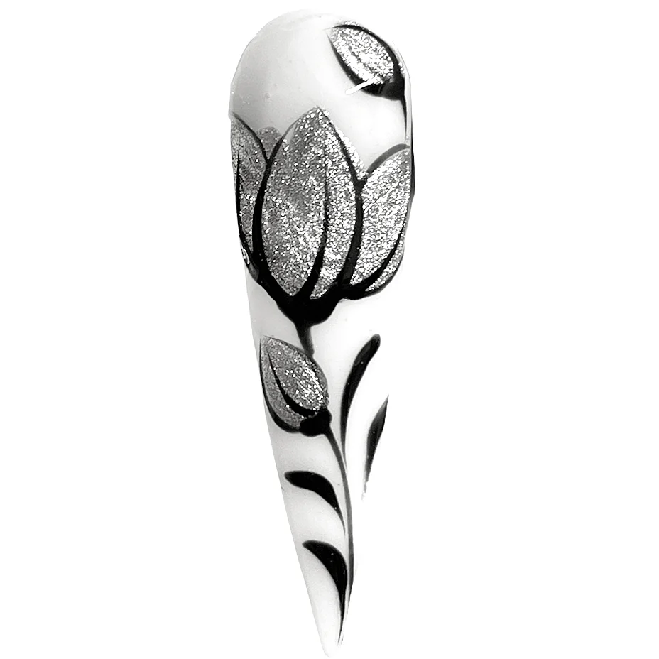 BOSSY Gel Art Liner 014 Metallic Silver - Image 2