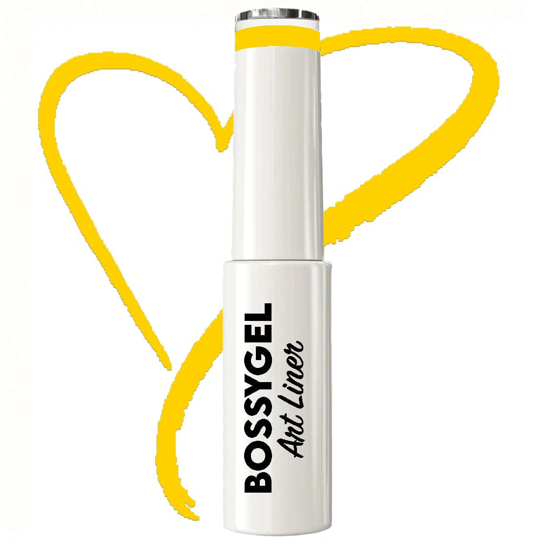 BOSSY Gel Art Liner Glow In The Dark 06 Yellow Citrus - Image 2