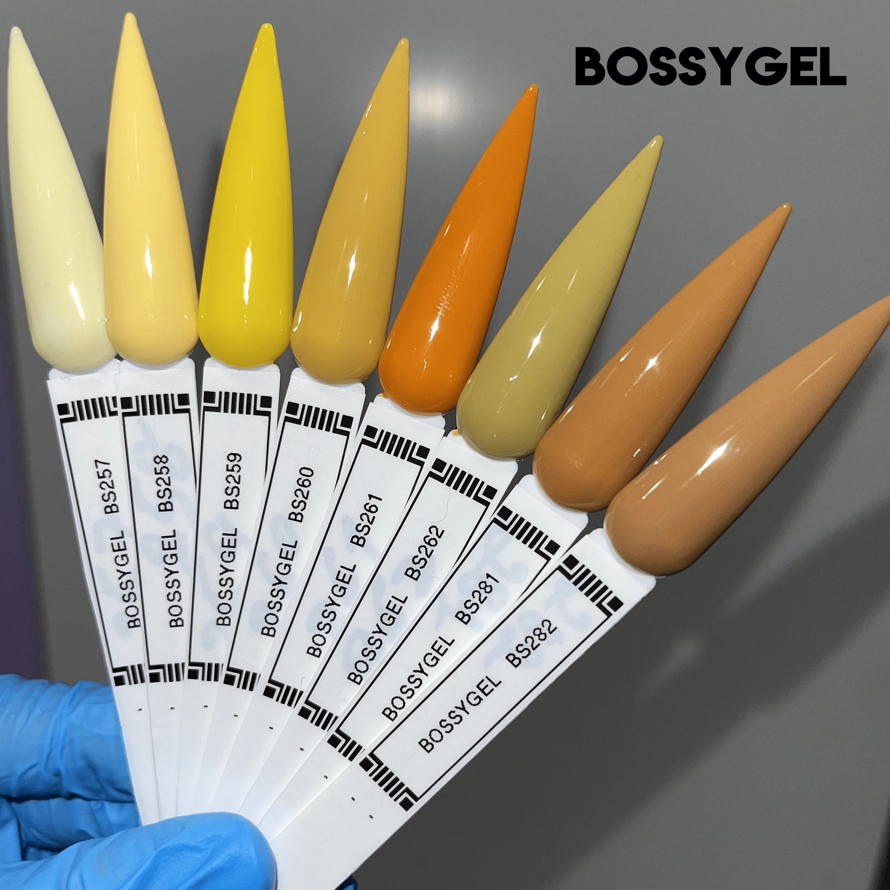 BOSSY Gel MELLOW collection (Set of 8 pcs) - Image 3