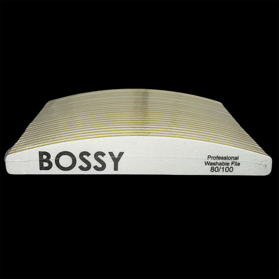 BOSSY Washable File Bridge WHITE (80/100)