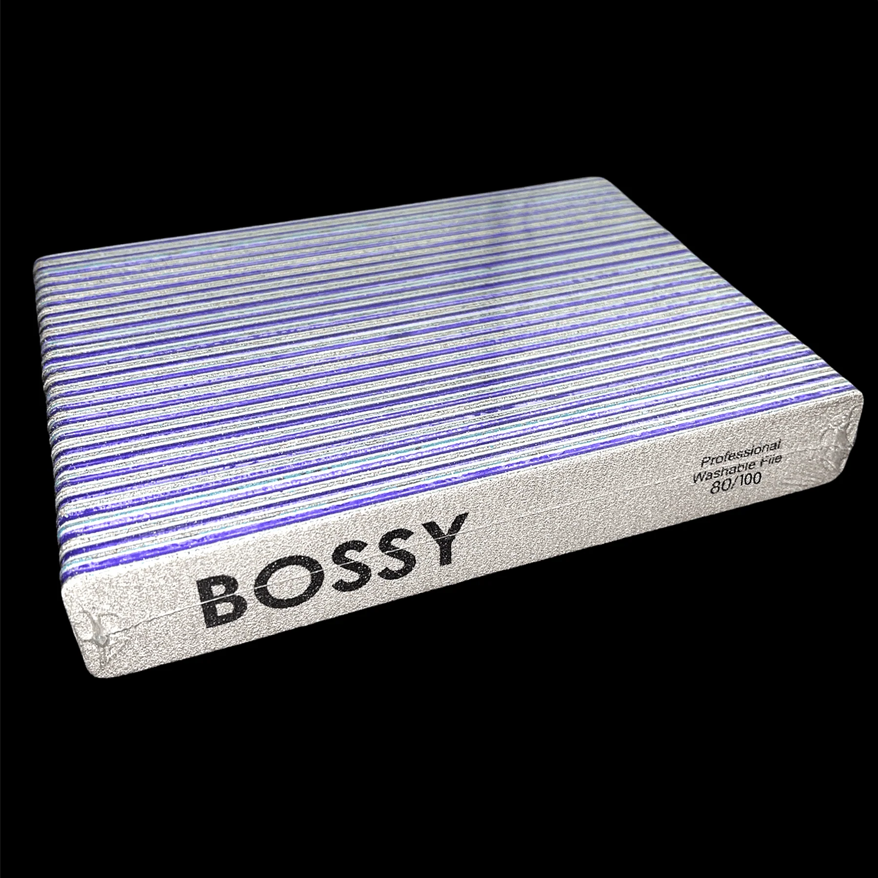 BOSSY Washable File Jumbo (Square) ZEBRA (80/100) - Image 2