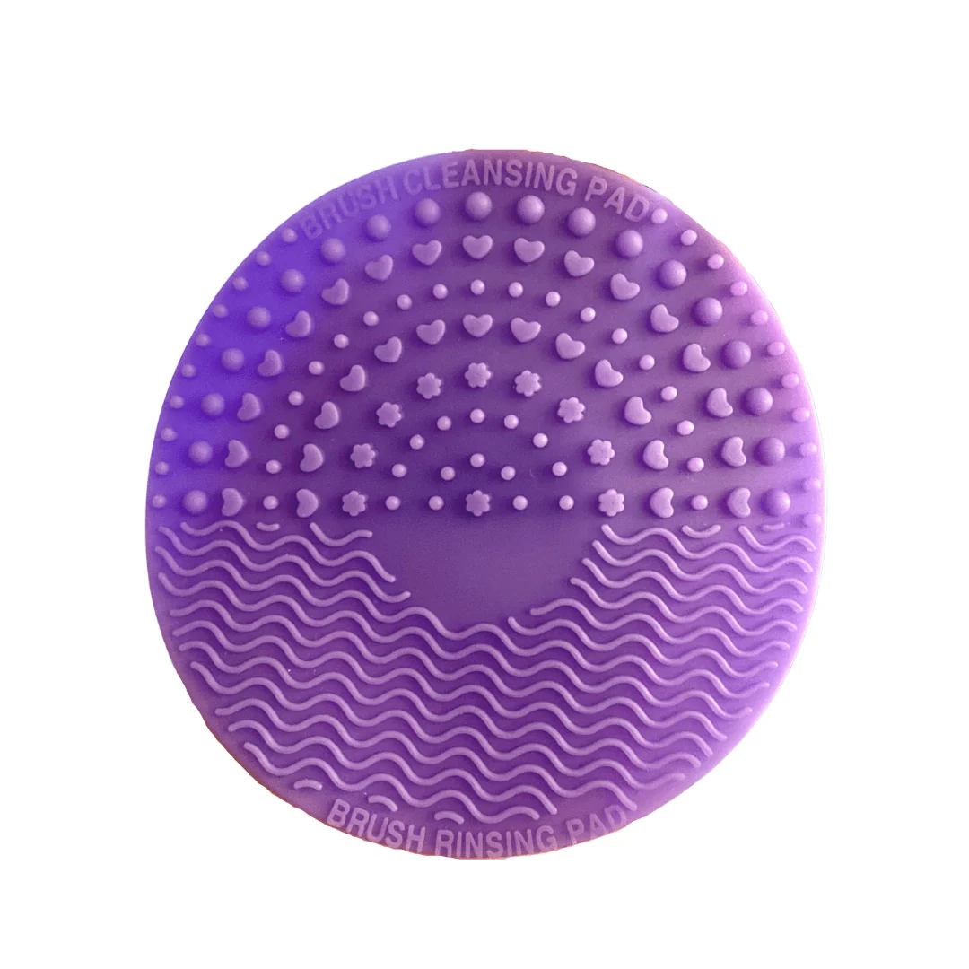 Brush Makeup Silicone Cleansing Pads (Assorted Colors) - Image 2