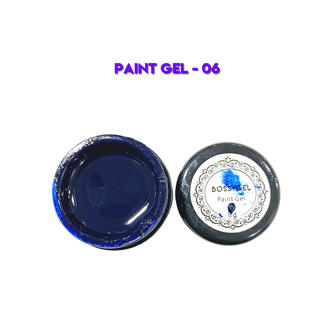 BOSSY PAINT GEL 06 DARK BLUE 8G