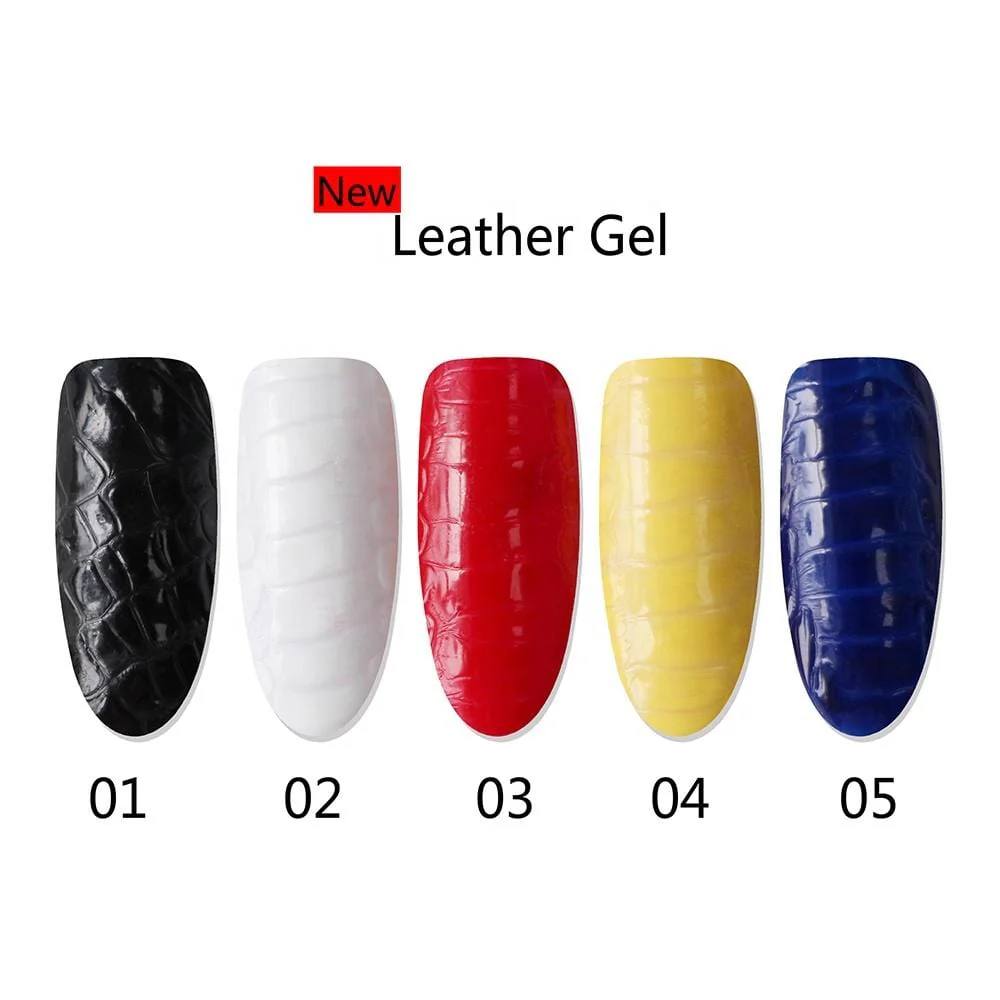 BOSSY PAINT GEL Leather Effect (Set of 6 Jars) - Image 2