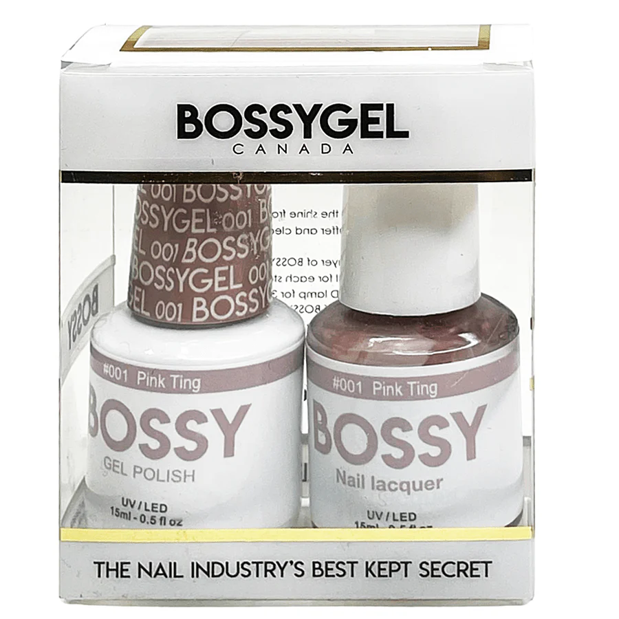 Bossy Gel Polish BS 001 Pink Ting - Image 2