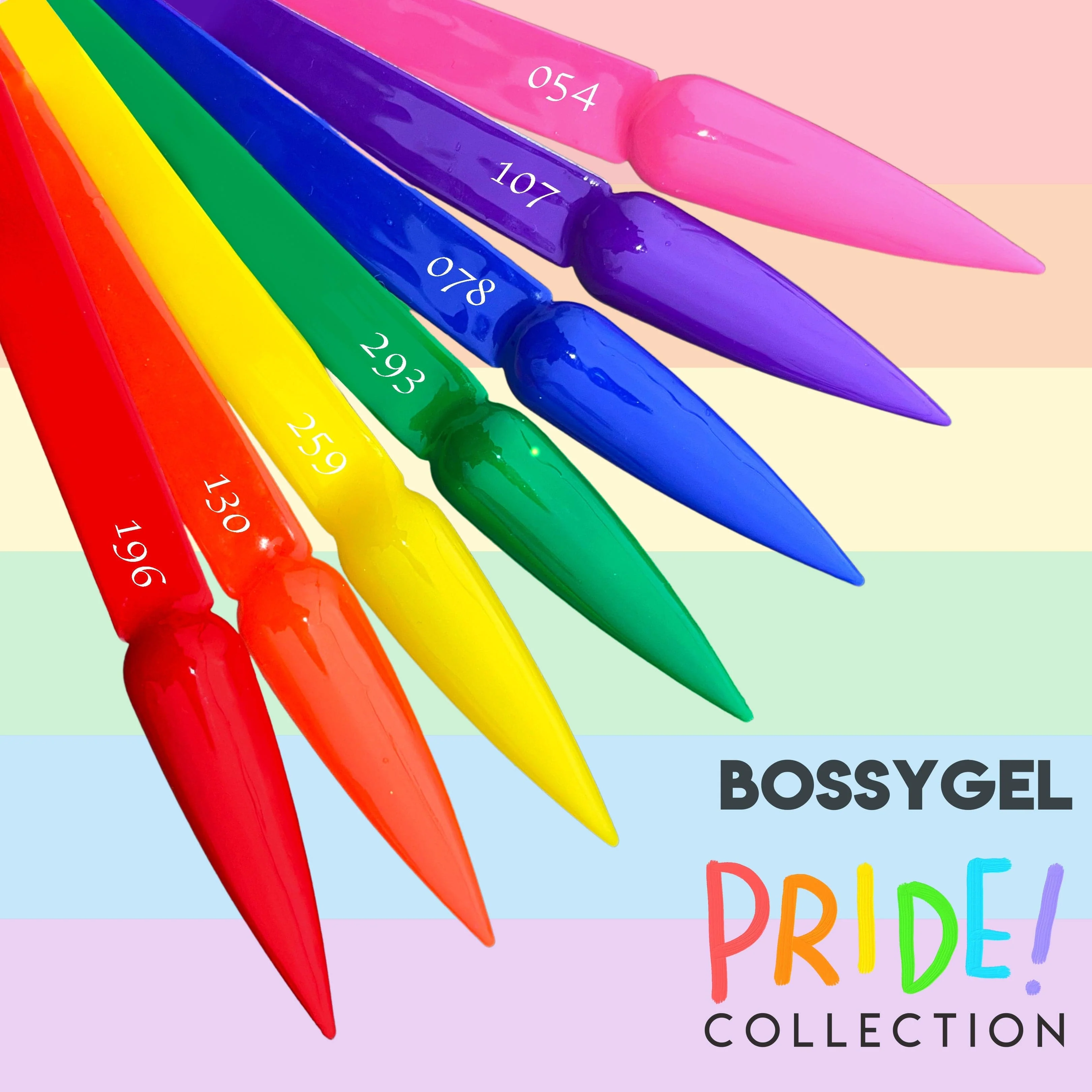 Bossy Gel Polish BS 107 Secret Love - Image 2
