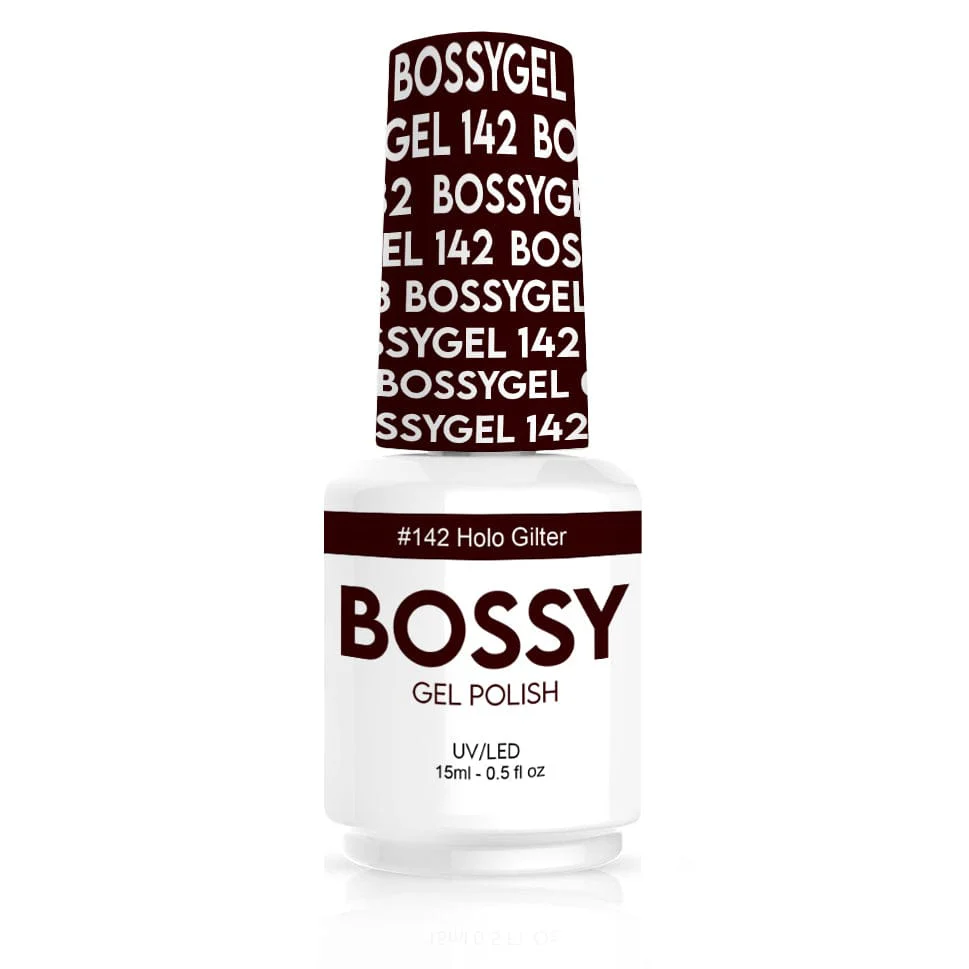 Bossy Gel Polish BS 142 Holo Gilter