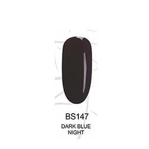 Bossy Gel Polish BS 147 Dark Blue Night - Image 2