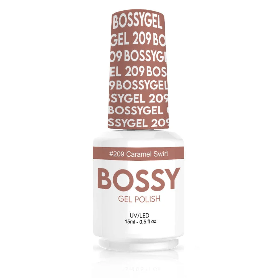 Bossy Gel Polish BS 209 Caramel Swirl