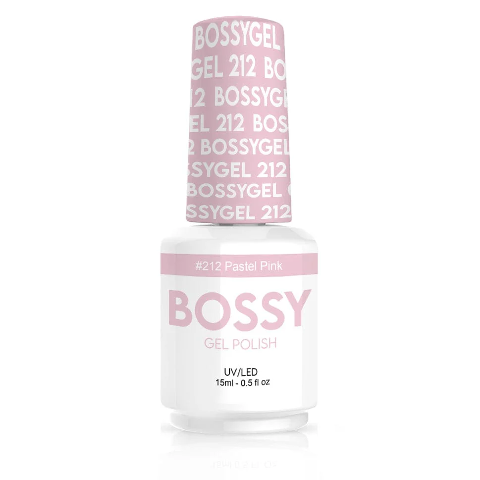 Bossy Gel Polish BS 212 Pastel Pink