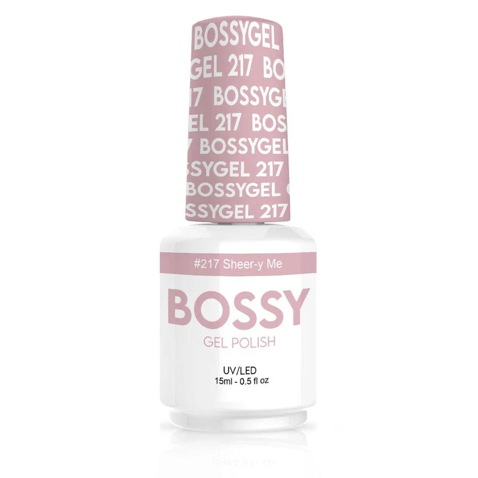 Bossy Gel Polish BS 217 Sheer-y Me