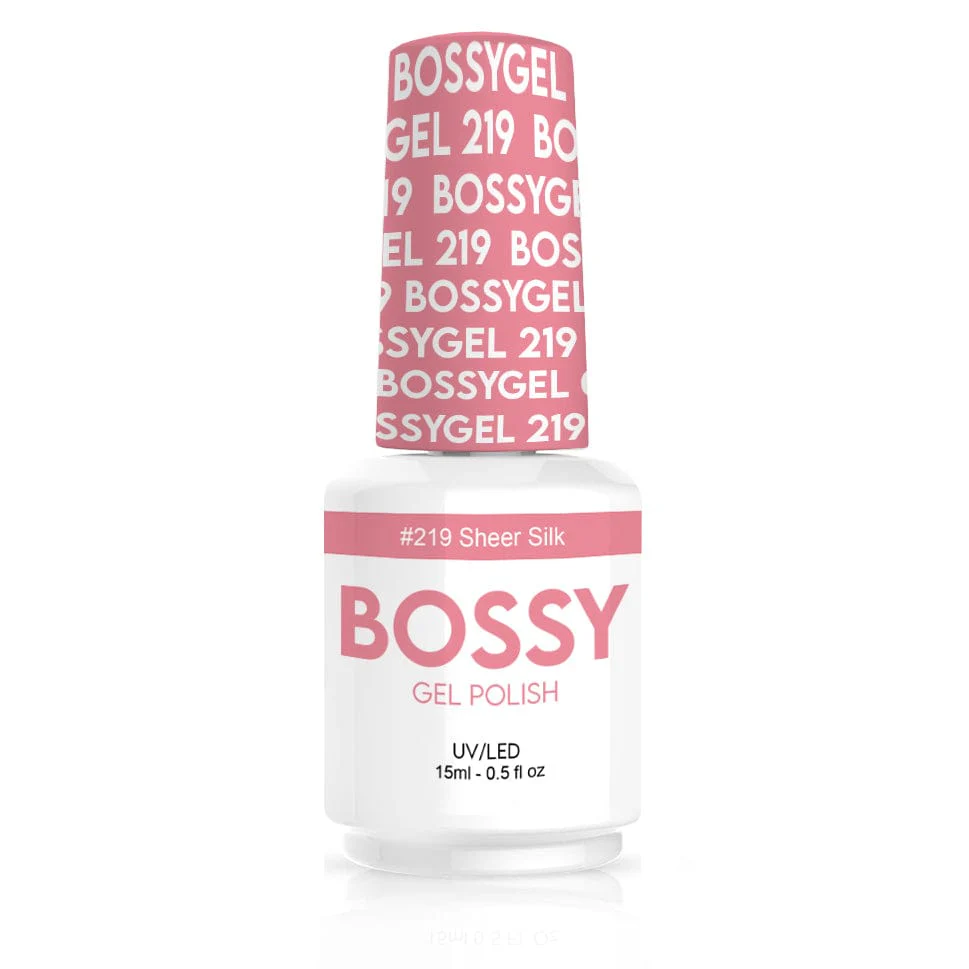 Bossy Gel Polish BS 219 Sheer Silk