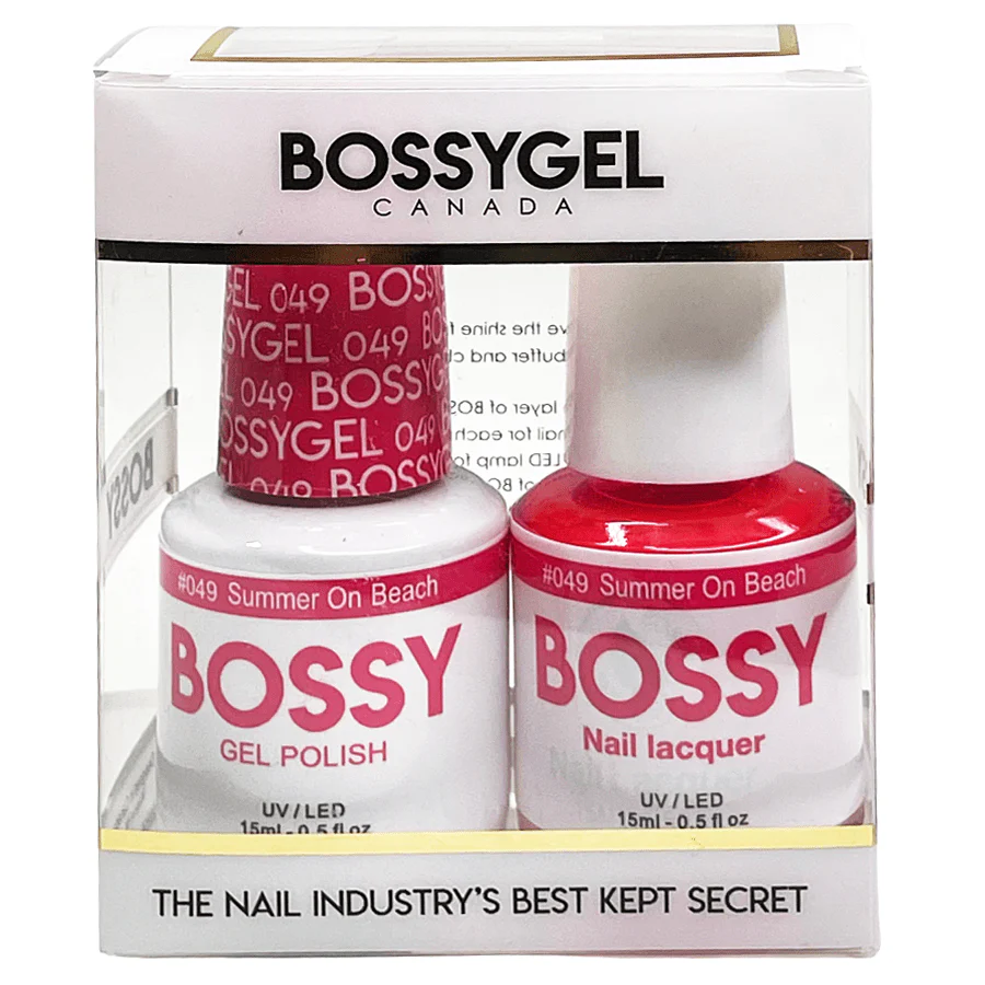 Bossy Gel Polish BS 049 Summer On Beach - Image 2