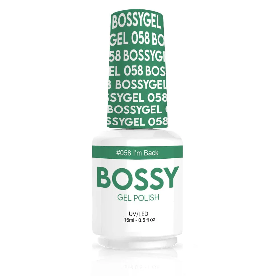 Bossy Gel Polish BS 058 I'm Back