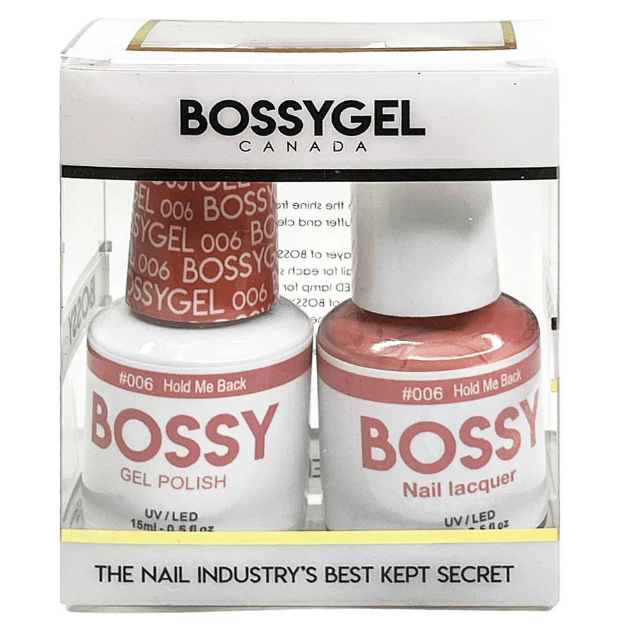Bossy Gel Polish BS 006 Hold Me Back - Image 2