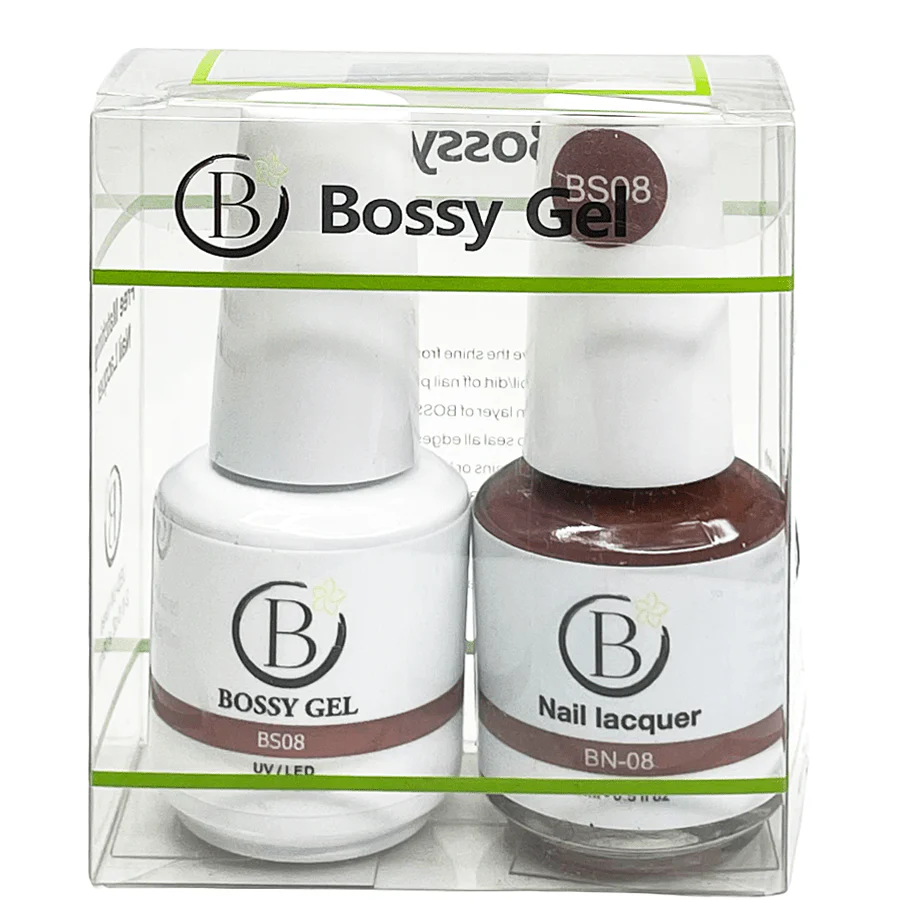 Bossy Gel Polish BS 008 Nude Pink - Image 2