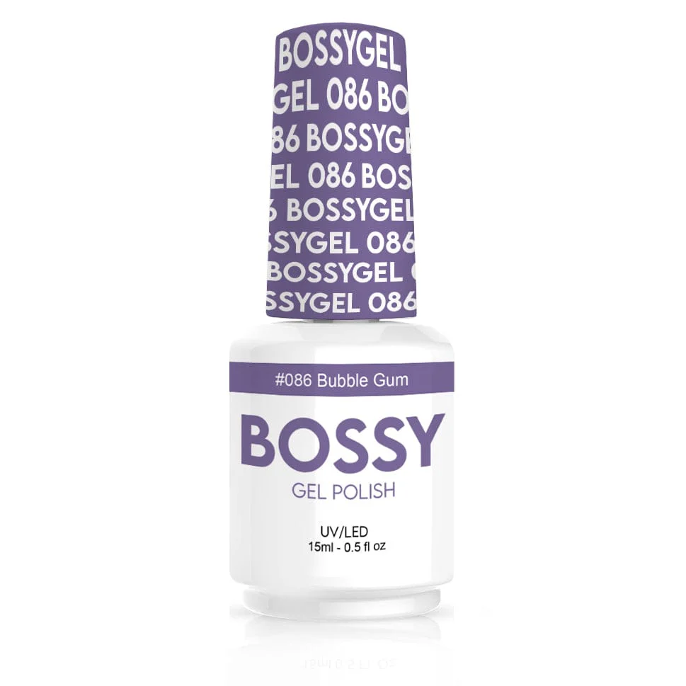 Bossy Gel Polish BS 086 Bubble Gum