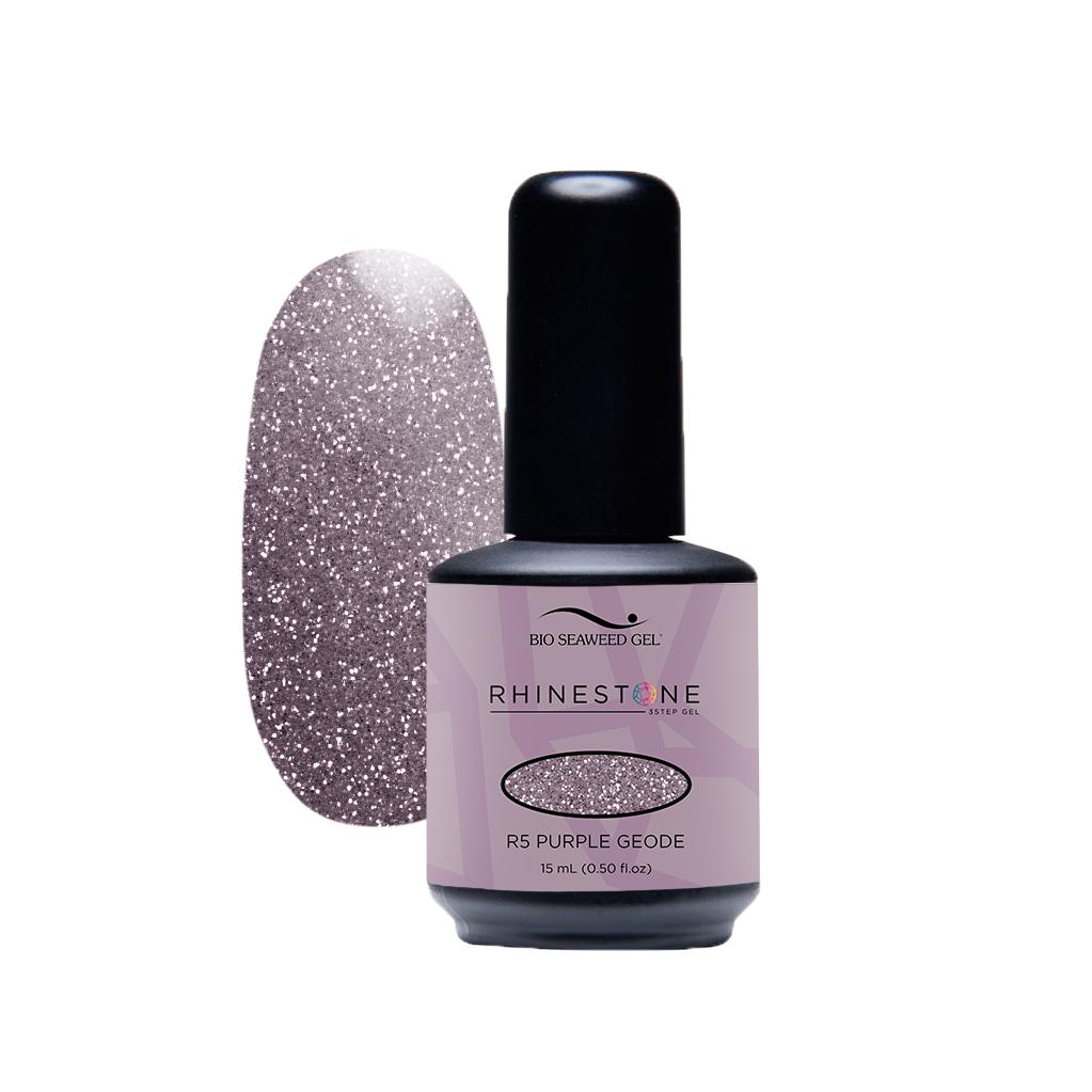 Bio Seaweed Gel Rhinestone R5 Purple Geode