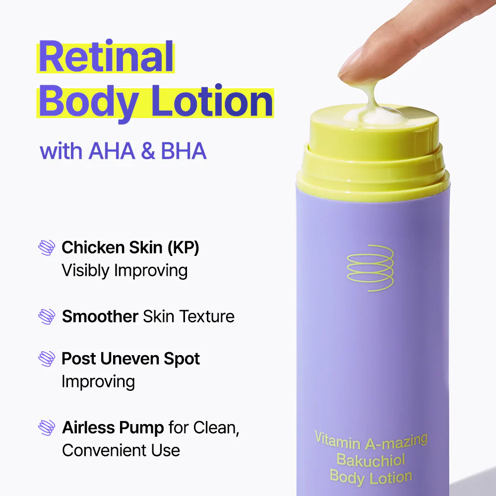 BY WISHTREND Vitamin A-Mazing Bakuchiol Body Lotion 150g - Image 4