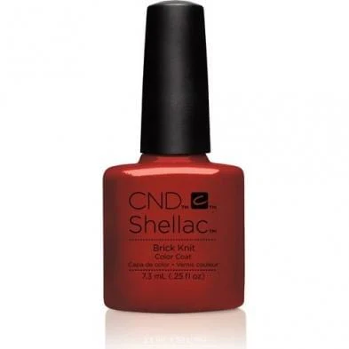 CND Shellac Brick Knit