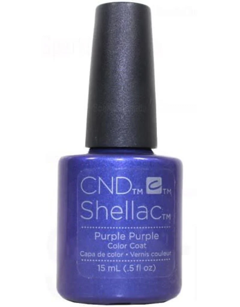 CND Shellac Purple Purple (2 Sizes) - Image 2