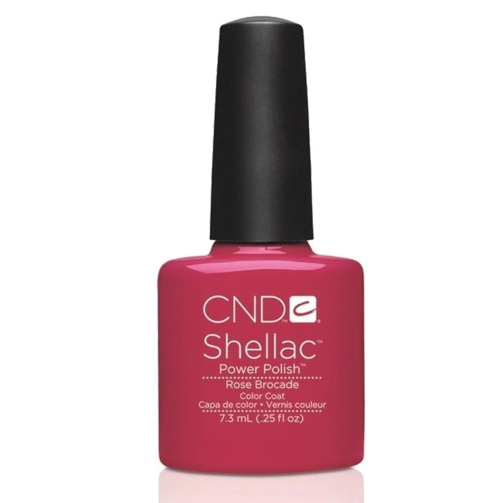 CND Shellac Rose Brocade