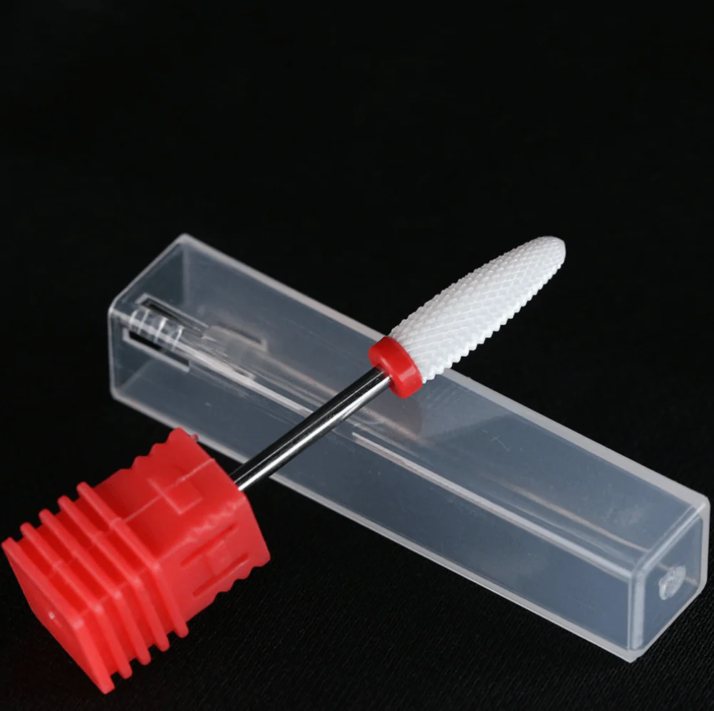 JNBS Drill Bit | White Ceramic Carbide | Bullet Round Top | 3/32