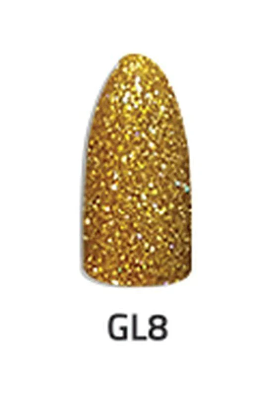 Chisel Nail Art Dipping Powder Glitter 2oz 08
