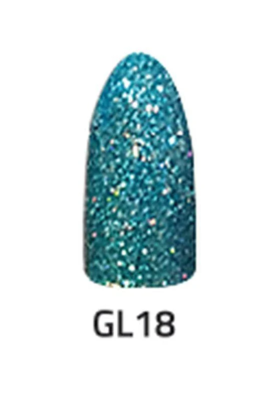 Chisel Nail Art Dipping Powder Glitter 2oz 18