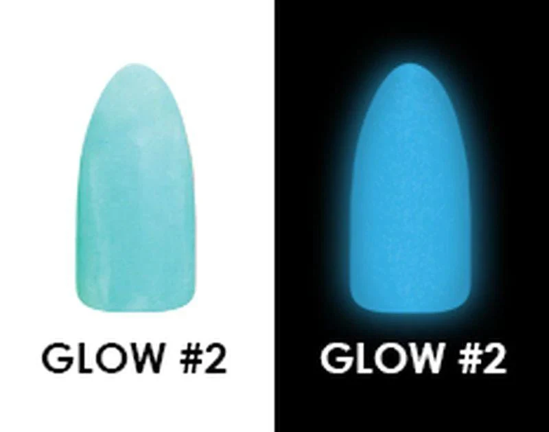Chisel Nail Art Dipping Powder Glow 2oz 02 - Image 2