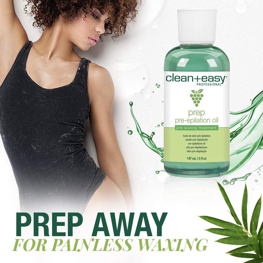 Clean+Easy Prep Pre-Epilation Oil 5oz - Image 4