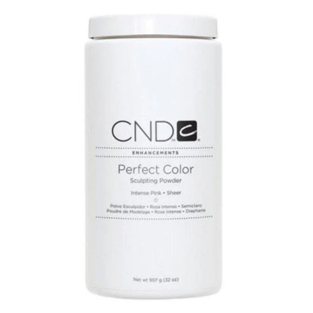 CND Perfect Color Acrylic Powder Sculpting Powder Intense Pink Sheer - Image 3