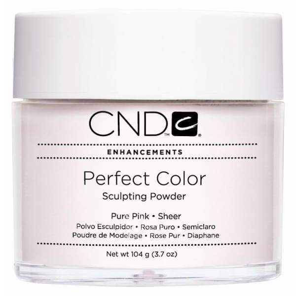 CND Perfect Color Acrylic Powder Sculpting Powder Pure Pink Sheer - Image 2