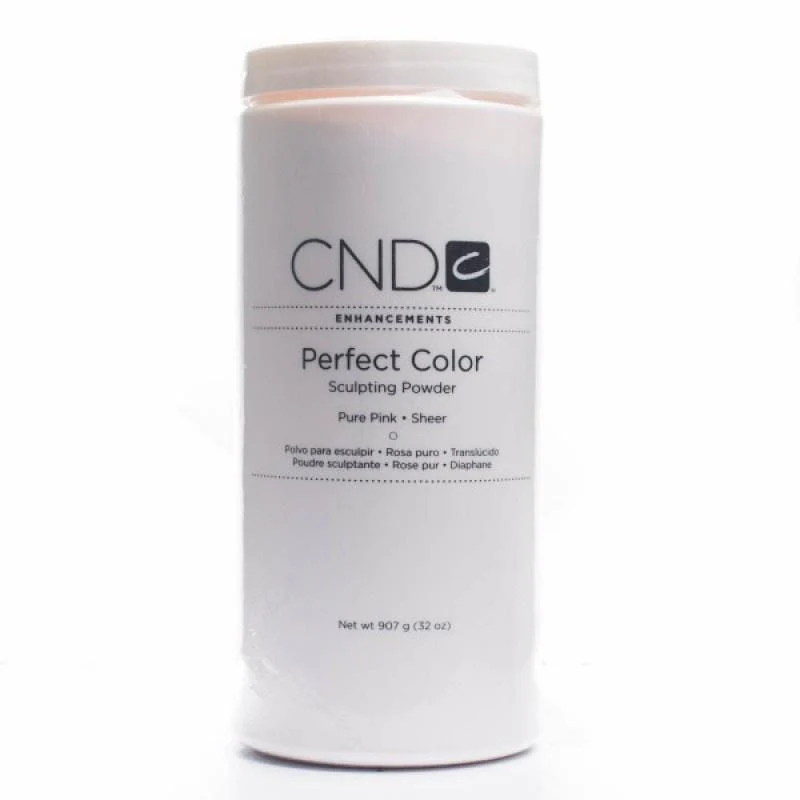 CND Perfect Color Acrylic Powder Sculpting Powder Pure Pink Sheer - Image 3