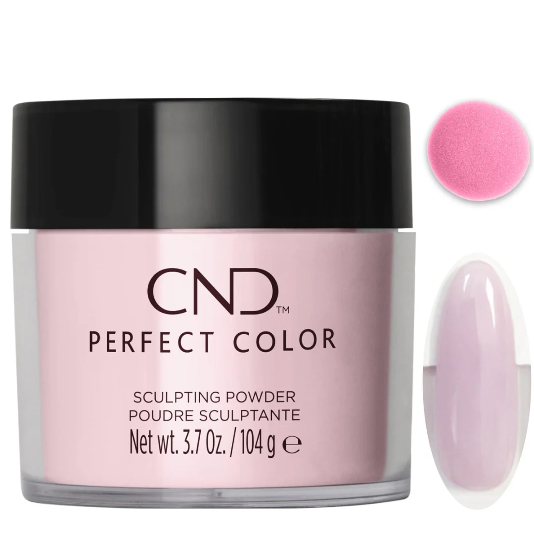 CND Perfect Color Acrylic Powder Sculpting Powder Medium Cool Pink Opaque (3.7 oz) - Image 2
