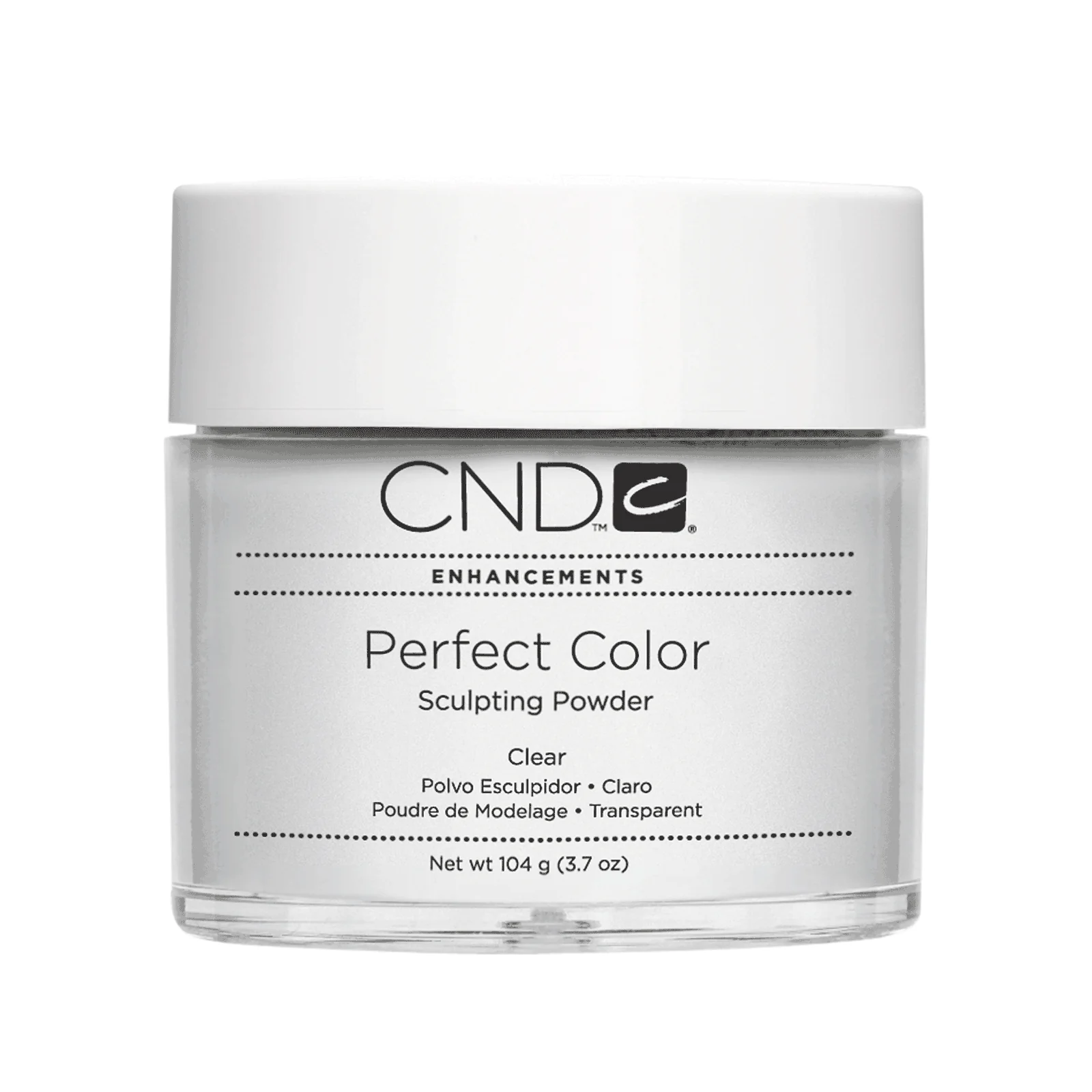 CND Perfect Color Sculpting Powder Acrylic Powder Clear - Image 2