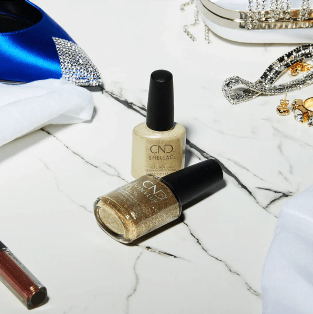 CND Shellac Glitter Sneakers - Image 3